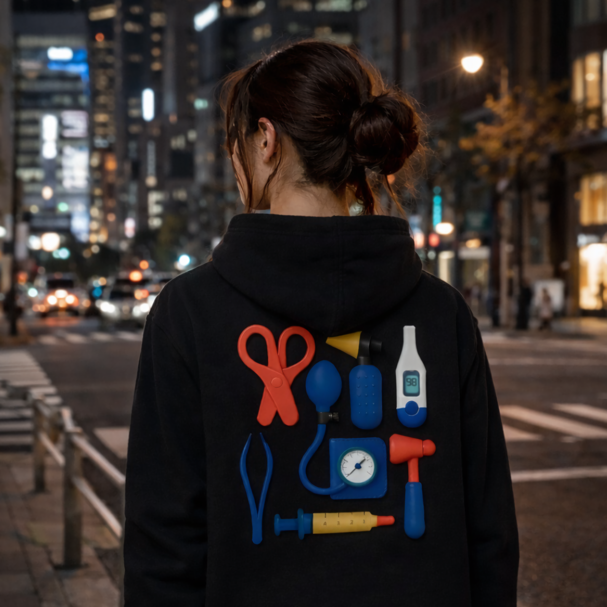 Clinical Kit Graphic - Black Long Sleeve